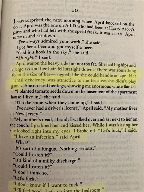 Charles Bukowski Women Quotes