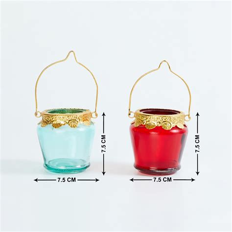 Buy Bleam Set of 2 Votive Holders from Home Centre at just INR 399.0