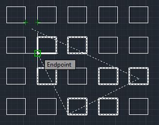 AutoCAD Array How to Select Single Object 的图像结果