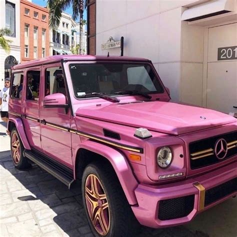Pink G Wagon Interior