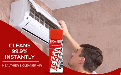 Eko Power AC Foam Cleaner | For Window AC & Split AC Cleaning | Remove ...