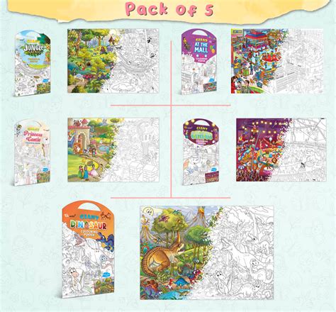 JoGenii|GIANT-JUNGLE-SAFARI-COLOURING-POSTER,-GIANT-AT-THE-MALL ...