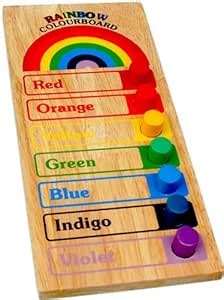 Buy Little Genius Rainbow Colour Board (Multicolor) Online at Low ...