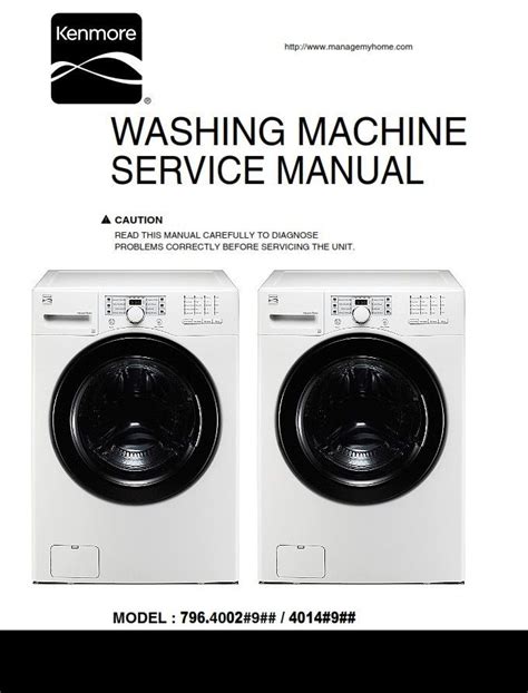 Image result for Kenmore Washing Machine Repair Guide