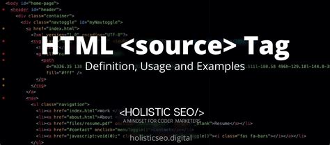 Image result for HTML Source Tag