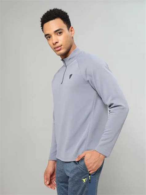 Men Slim Fit Mock Neck Jacket with Elasto Plus