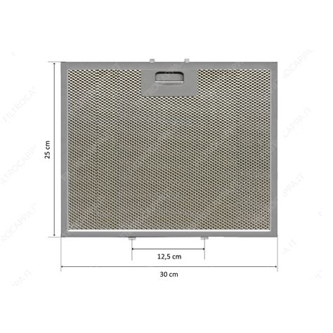 Filtro Metálico Aluminio 30 x 25 cm Electrolux Max Fire 144200090