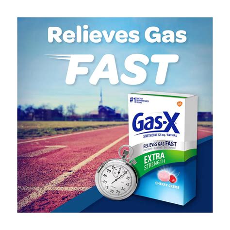 Buy Gas-X Extra Strength Chewable Gas Relief Tablets with Simethicone ...