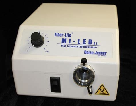 White Mi-LED Fiber Optic LED Illuminator | Edmund Optics