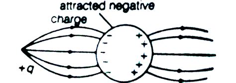 A point positive charge is brought near an isolated conducting sphere ...