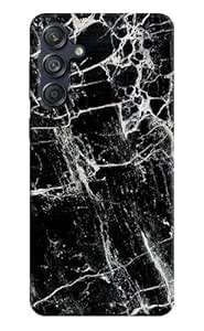 CASEKARO Black Marble Texture Printed Cover for Samsung M55 5G | Hard ...