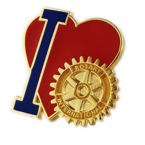 I Love Rotary Pin – Tej Brothers