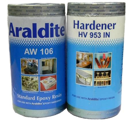 Araldite Standard Epoxy Adhesive (Resin 1kg + Hardener 800g) 1.8kg ...
