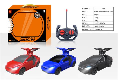 Tesla 1:24 Electric Remote Control Car for Kids & Toys