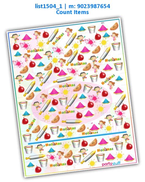 Calculation Games | Paper Games | Holi Designs