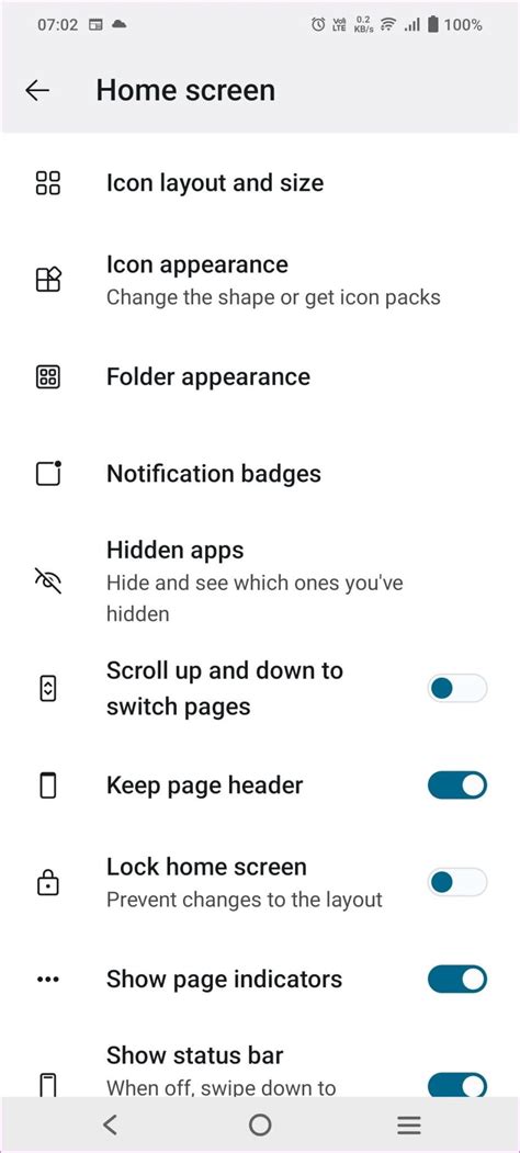 Image result for Microsoft Launcher Home Screen Layout
