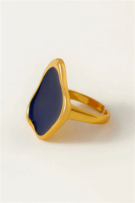 Voyce Jewellery - Noosa Navy Ring - Elahe