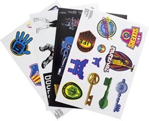 Ready Player One Gadget Decals, Vinyl, Multi-Colour, 21 X 15 1 Cm ...