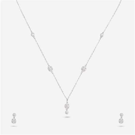 92.5 Silver Necklace 191352