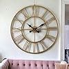 Buy Vintage Clock Hand-Crafted Metal Large Wall Clock / 24 Inch (60 CM ...