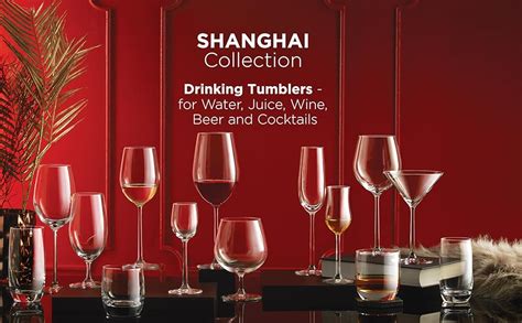 Buy Lucaris Crystal Shanghai Soul Hi Ball Red Wine and White Wine Glass ...