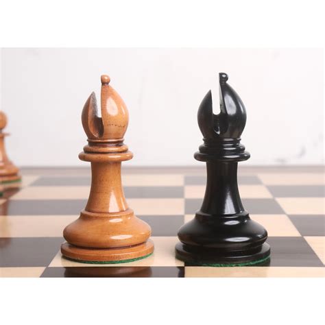 1849 Original Staunton Chess Set- Chess Pieces Only- Lacquered Distres