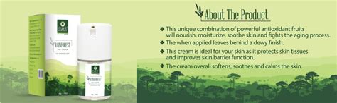 Organic Harvest Rainforest – Anti Aging Cream for Women, Men | Earth ...
