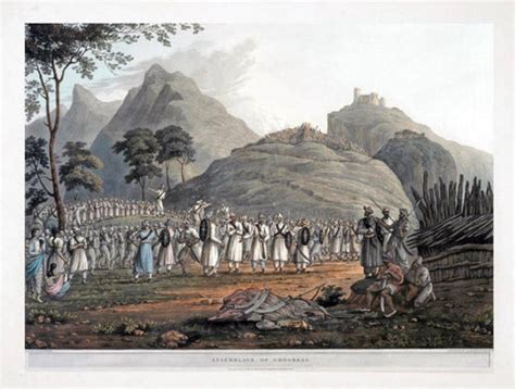Assemblage of Ghoorkas - Views In The Himalayas - James Baillie Fraser ...