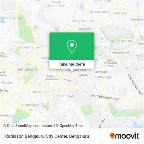 How to Get to Radisson Bengaluru City Center in Ulsoor by Bus or Metro?