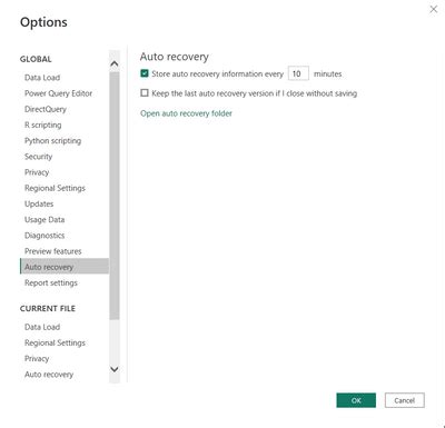Auto Recovery Files 的图像结果