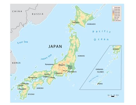 Japan Geography Map 的图像结果