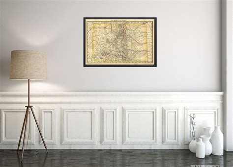 Buy Colorado|1879 Showing The Railroads in The State, and The Express ...