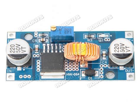 Step down DC-DC adjustable voltage regulator 5V-32V 5A (XL4015E1 Based ...