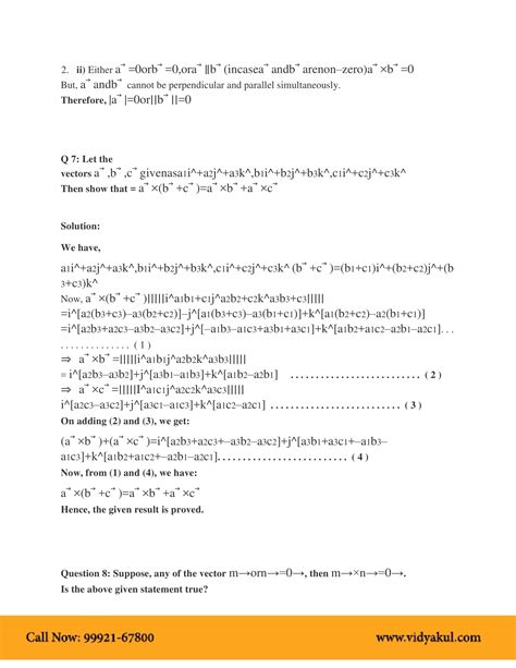 Image result for Vector Chapter Class 12 Maths