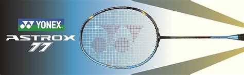 Buy Yonex Astrox 77 Graphite Unstrung Badminton Racquets (Blue) Online ...
