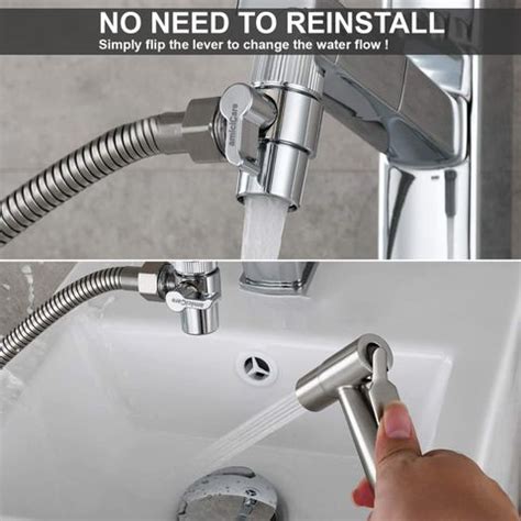 amiciCare Tap Diverter Valve Faucet Splitter with M24 Adapter Tap ...