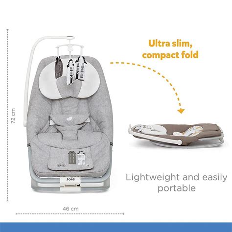 Buy Joie Dreamer Rocker and Bouncer Petite City - With 3 Position ...