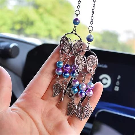 Amazon.com: Rear View Mirror Accessories - Mirror Hanging Accessories - Car Pendant, Car Charms ...
