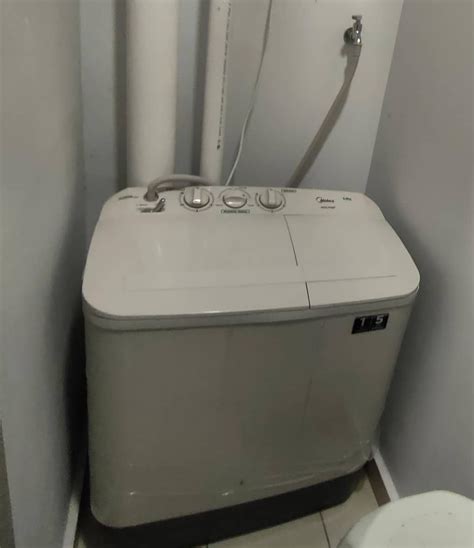 Image result for Midea Semi Auto Washing Machine