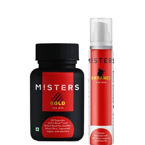 Misters Combo | Enhance Moisturizer Cream With Aloe Vera For Men | Bold ...