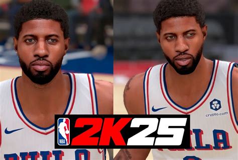 NBA 2K25 Paul George Cyberface & Body Update