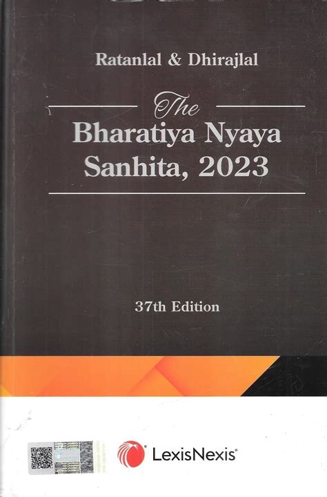Ratanlal & Dhirajlal - The Bharatiya Nyaya Sanhita, 2023 – M&J Services ...