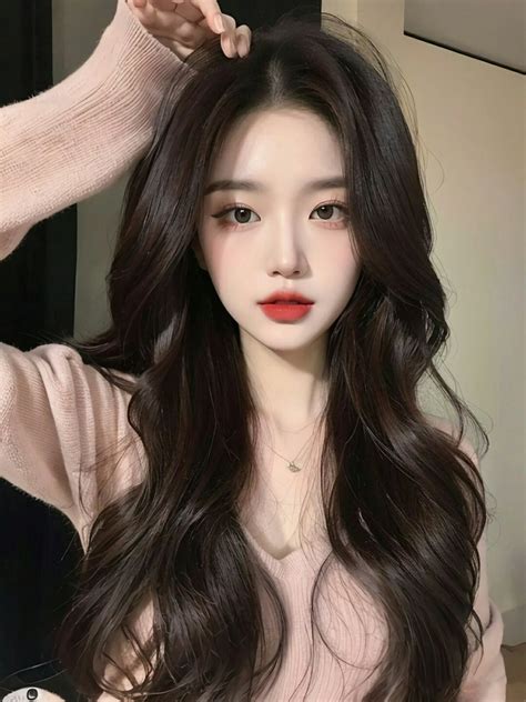 Pin by KrnGirlsss on L O V E L Y ♡ ♡ | Long hair styles, Korean ...