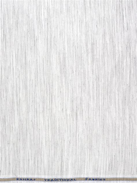 Cotton Rich Grey Shirt Self Design Fabric - Galaxy Art