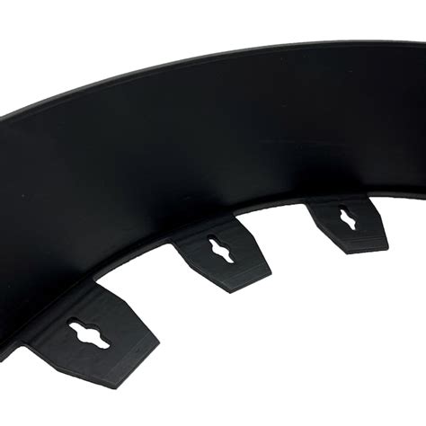 EdgePro 20-ft x 4-in High Wall No-Dig Black Plastic Landscape edging ...