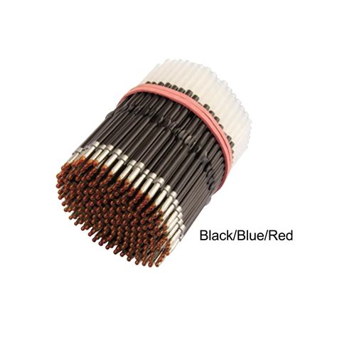 200Pcs Ink Pen Refills Replaceable Ballpoint Pen Refills 1.0mm ...