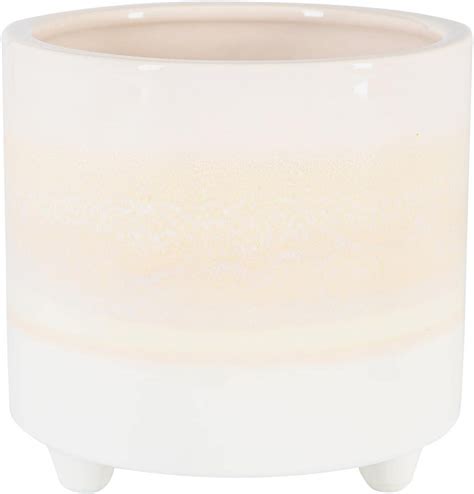 Ghiveci cu tava pentru plante Sourcing, plastic, albastru,14,5 x 13,5 x ...