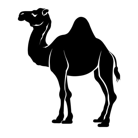 Camel Clipart Black And White