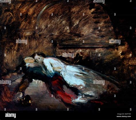 Roméo et Juliette - Romeo and Juliet by Théodore CHASSÉRIAU 1819-1856 ...