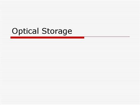 Optical Storage Types 的图像结果